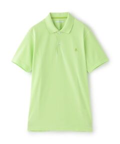 Paul Stuart / ポール・スチュアート カットソー | 【吸水速乾/UVカット】襟裏ロゴジャカードカラーポロシャツ（GOLF）