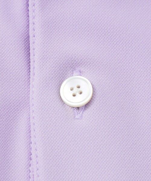 Paul Stuart / ポール・スチュアート カットソー | 【吸水速乾/UVカット】襟裏ロゴジャカードカラーポロシャツ（GOLF） | 詳細8