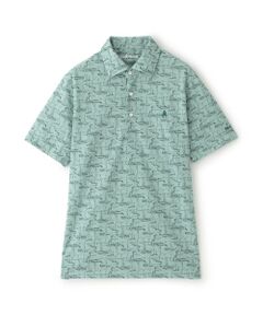 Paul Stuart / ポール・スチュアート カットソー | 【吸水速乾】ヨットプリントポロシャツ（GOLF）