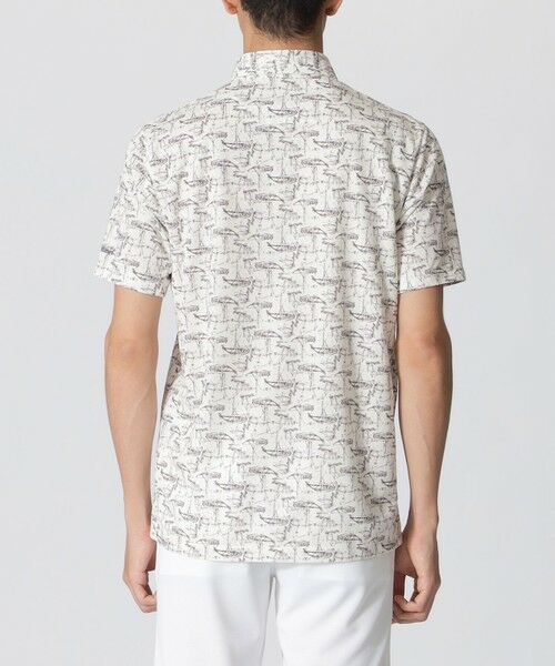 Paul Stuart / ポール・スチュアート カットソー | 【吸水速乾】ヨットプリントポロシャツ（GOLF） | 詳細5