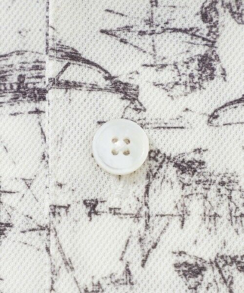 Paul Stuart / ポール・スチュアート カットソー | 【吸水速乾】ヨットプリントポロシャツ（GOLF） | 詳細7