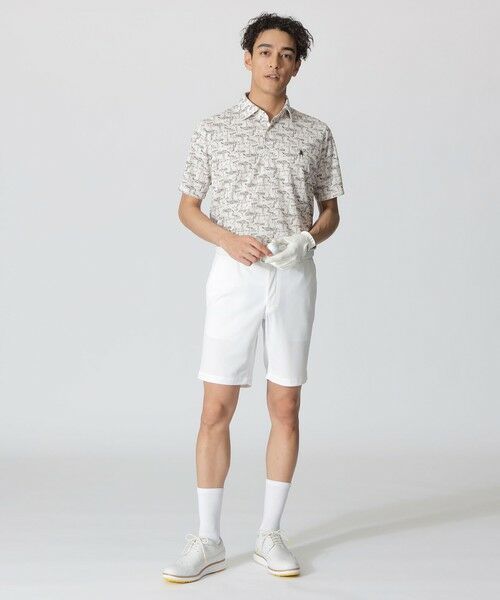 Paul Stuart / ポール・スチュアート カットソー | 【吸水速乾】ヨットプリントポロシャツ（GOLF） | 詳細1