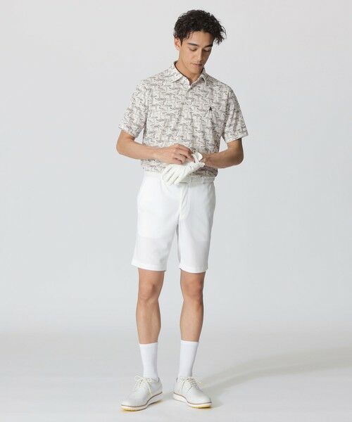 Paul Stuart / ポール・スチュアート カットソー | 【吸水速乾】ヨットプリントポロシャツ（GOLF） | 詳細2