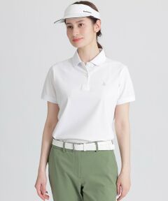 Paul Stuart / ポール・スチュアート カットソー | 【GOLF】襟裏ロゴジャカードカラーポロシャツ