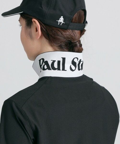Paul Stuart / ポール・スチュアート カットソー | 【GOLF】襟裏ロゴジャカードカラーポロシャツ | 詳細23