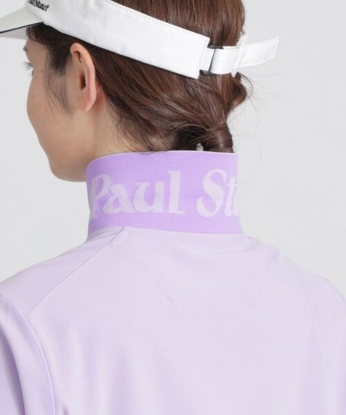 Paul Stuart / ポール・スチュアート カットソー | 【GOLF】襟裏ロゴジャカードカラーポロシャツ | 詳細27
