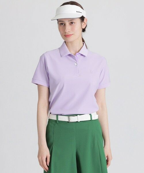 【ポールスチュアート】人気襟裏ロゴネーム×バイカラー 半袖ポロシャツLL GOLF】衿裏ロゴジャカード長袖ポロシャツ(トップス)｜Paul