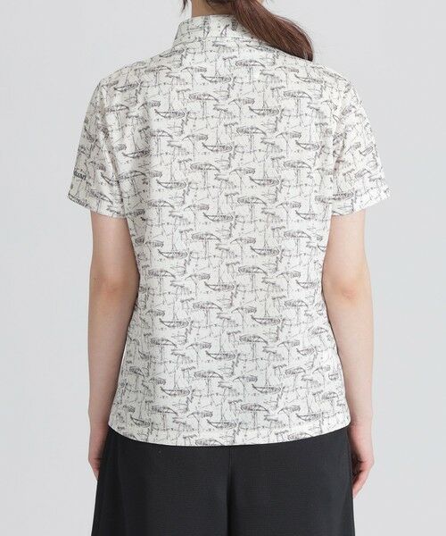 Paul Stuart / ポール・スチュアート カットソー | 【GOLF】ヨットプリントポロシャツ | 詳細5