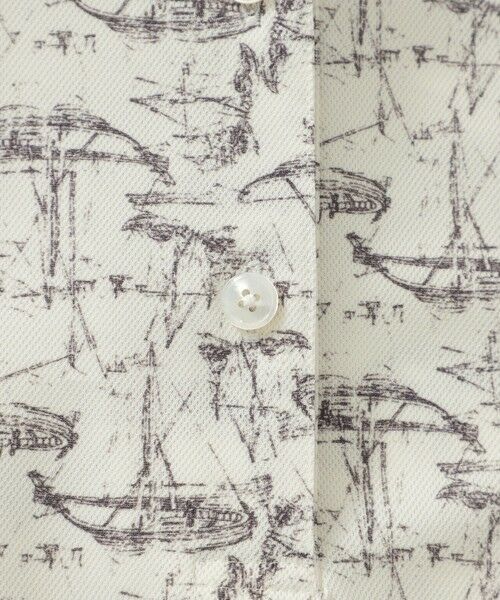 Paul Stuart / ポール・スチュアート カットソー | 【GOLF】ヨットプリントポロシャツ | 詳細9