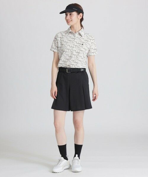 Paul Stuart / ポール・スチュアート カットソー | 【GOLF】ヨットプリントポロシャツ | 詳細1