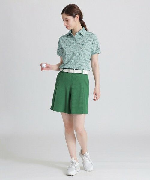 Paul Stuart / ポール・スチュアート カットソー | 【GOLF】ヨットプリントポロシャツ | 詳細2