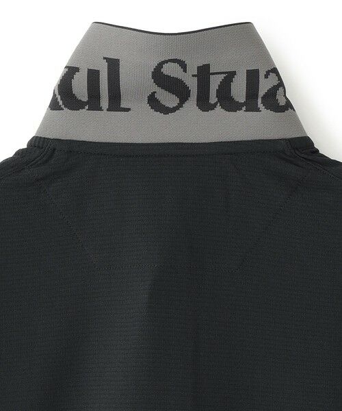 Paul Stuart / ポール・スチュアート カットソー | 【GOLF】衿裏ロゴジャカード長袖ポロシャツ | 詳細6