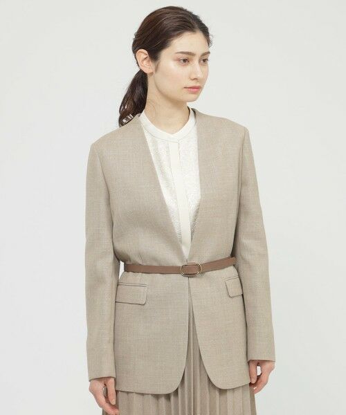 Paul Stuart / ポール・スチュアート その他アウター | 【ウォッシャブル】麻調ドンゴロス ジャケット | 詳細6