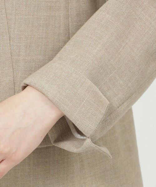 Paul Stuart / ポール・スチュアート その他アウター | 【ウォッシャブル】麻調ドンゴロス ジャケット | 詳細7