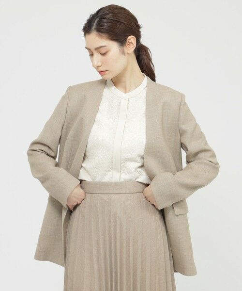 Paul Stuart / ポール・スチュアート その他アウター | 【ウォッシャブル】麻調ドンゴロス ジャケット | 詳細12