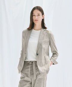 Paul Stuart / ポール・スチュアート その他アウター | 【Precious掲載】【ウォッシャブル】ストレッチリネン　ジャケット