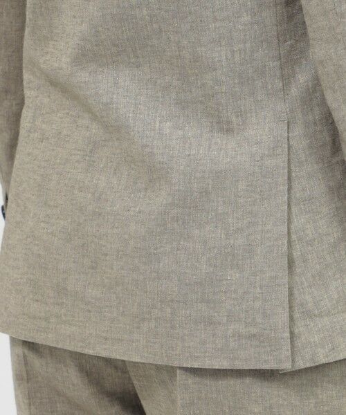 Paul Stuart / ポール・スチュアート その他アウター | 【Precious掲載】【ウォッシャブル】ストレッチリネン　ジャケット | 詳細8