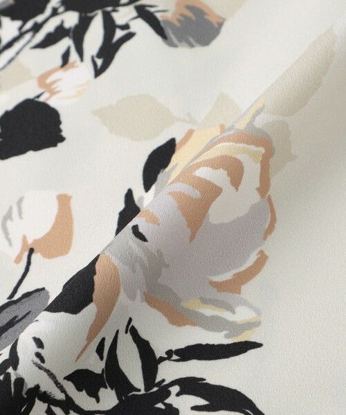 Paul Stuart / ポール・スチュアート ロング・マキシ丈ワンピース | 【WEB・一部店舗限定】フローラル/ドットプリント ワンピース | 詳細10