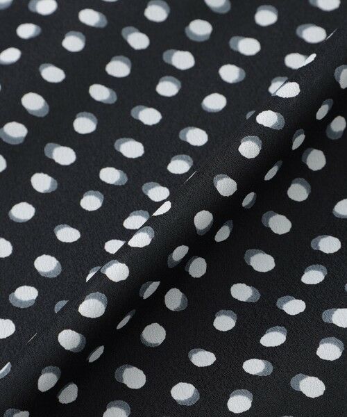 Paul Stuart / ポール・スチュアート ロング・マキシ丈ワンピース | 【WEB・一部店舗限定】フローラル/ドットプリント ワンピース | 詳細11