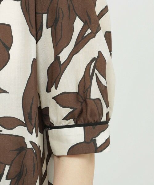 Paul Stuart / ポール・スチュアート シャツ・ブラウス | 【ウォッシャブル】オーディシャスフラワープリント　ブラウス | 詳細9