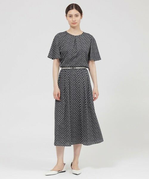 Paul Stuart / ポール・スチュアート シャツ・ブラウス | 【WEB・一部店舗限定】フローラル/ドットプリント　ブラウス | 詳細4