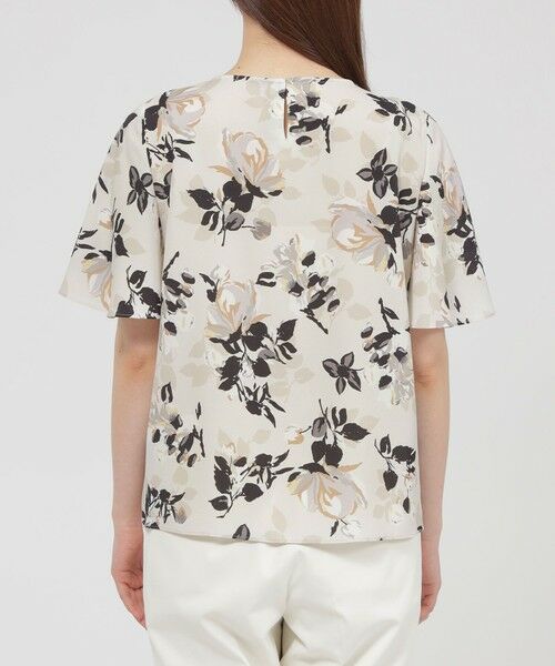 Paul Stuart / ポール・スチュアート シャツ・ブラウス | 【WEB・一部店舗限定】フローラル/ドットプリント　ブラウス | 詳細7