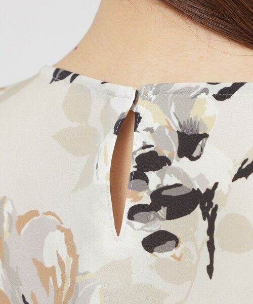 Paul Stuart / ポール・スチュアート シャツ・ブラウス | 【WEB・一部店舗限定】フローラル/ドットプリント　ブラウス | 詳細9