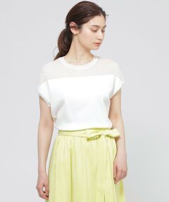 Paul Stuart / ポール・スチュアート ニット・セーター | 【ウォッシャブル】エアリーファインニット　プルオーバー (フレンチ)