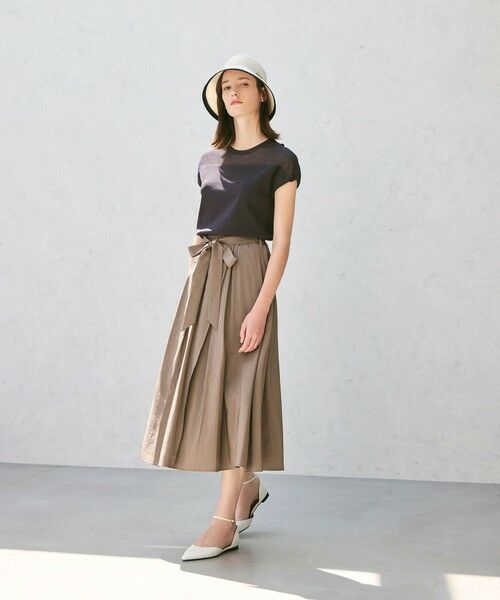 Paul Stuart / ポール・スチュアート ニット・セーター | 【ウォッシャブル】エアリーファインニット　プルオーバー (フレンチ) | 詳細1