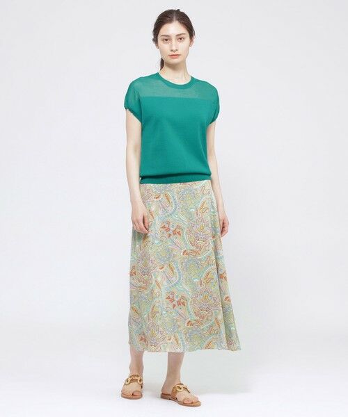 Paul Stuart / ポール・スチュアート ニット・セーター | 【ウォッシャブル】エアリーファインニット　プルオーバー (フレンチ) | 詳細5