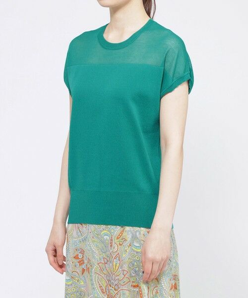 Paul Stuart / ポール・スチュアート ニット・セーター | 【ウォッシャブル】エアリーファインニット　プルオーバー (フレンチ) | 詳細7