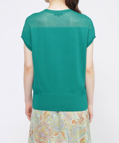 Paul Stuart / ポール・スチュアート ニット・セーター | 【ウォッシャブル】エアリーファインニット　プルオーバー (フレンチ) | 詳細8