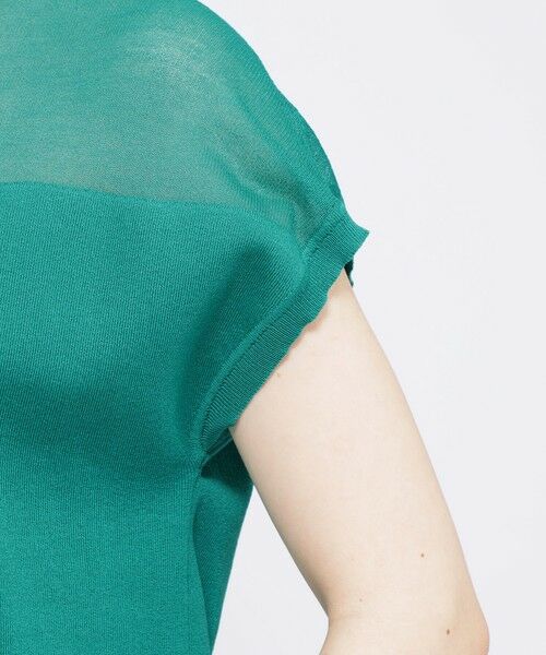 Paul Stuart / ポール・スチュアート ニット・セーター | 【ウォッシャブル】エアリーファインニット　プルオーバー (フレンチ) | 詳細9