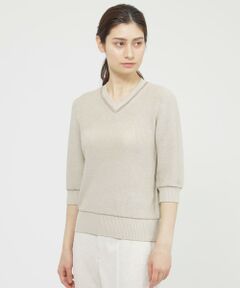 Paul Stuart / ポール・スチュアート ニット・セーター | 【ウォッシャブル】コットンコード　プルオーバー