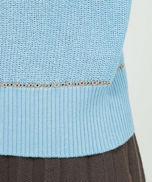 Paul Stuart / ポール・スチュアート ニット・セーター | 【ウォッシャブル】コットンコード　プルオーバー | 詳細7