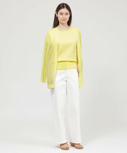 Paul Stuart / ポール・スチュアート ニット・セーター | 【WEB・一部店舗限定】エアリーファインニット　プルオーバー | 詳細7