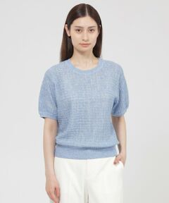 Paul Stuart / ポール・スチュアート ニット・セーター | 【ウォッシャブル】ナチュラルリネン　プルオーバー