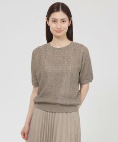 Paul Stuart / ポール・スチュアート ニット・セーター | 【ウォッシャブル】ナチュラルリネン　プルオーバー