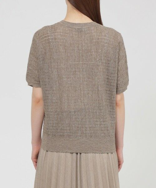 Paul Stuart / ポール・スチュアート ニット・セーター | 【ウォッシャブル】ナチュラルリネン　プルオーバー | 詳細6