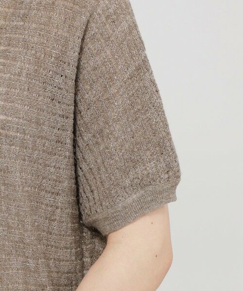 Paul Stuart / ポール・スチュアート ニット・セーター | 【ウォッシャブル】ナチュラルリネン　プルオーバー | 詳細7
