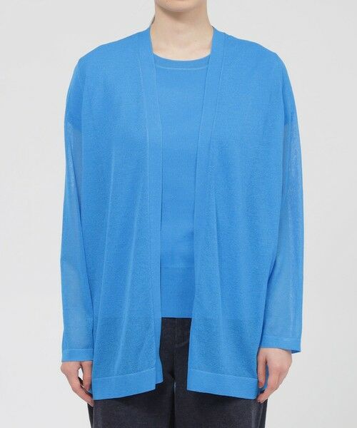 Paul Stuart / ポール・スチュアート ニット・セーター | 【WEB・一部店舗限定】エアリーファインニット　カーディガン | 詳細6