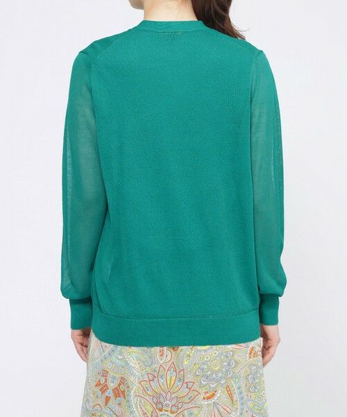 Paul Stuart / ポール・スチュアート ニット・セーター | 【ウォッシャブル】エアリーファインニット　カーディガン | 詳細8