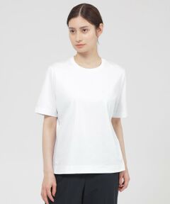 Paul Stuart / ポール・スチュアート カットソー | 【OUR WACOAL×Paul Stuart】【ウォッシャブル】カップイン ドレス Tシャツ