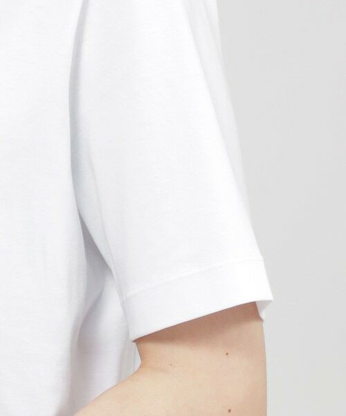 Paul Stuart / ポール・スチュアート カットソー | 【OUR WACOAL×Paul Stuart】【ウォッシャブル】カップイン ドレス Tシャツ | 詳細6