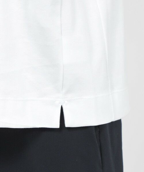 Paul Stuart / ポール・スチュアート カットソー | 【OUR WACOAL×Paul Stuart】【ウォッシャブル】カップイン ドレス Tシャツ | 詳細7