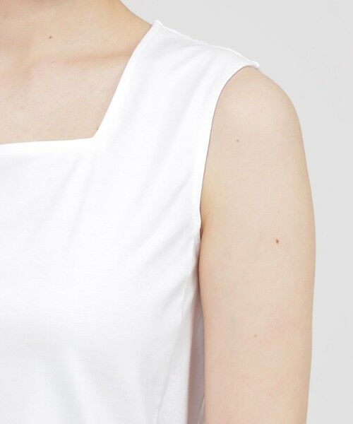 Paul Stuart / ポール・スチュアート カットソー | 【OUR WACOAL×Paul Stuart】【ウォッシャブル】カップイン ドレスタンクトップ | 詳細8