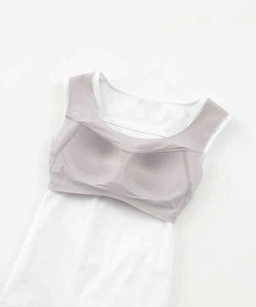 Paul Stuart / ポール・スチュアート カットソー | 【OUR WACOAL×Paul Stuart】【ウォッシャブル】カップイン ドレスタンクトップ | 詳細10
