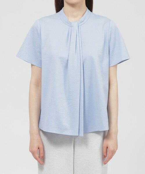 Paul Stuart / ポール・スチュアート カットソー | 【WEB・一部店舗限定】コットンリネンストライプ　プルオーバー | 詳細5