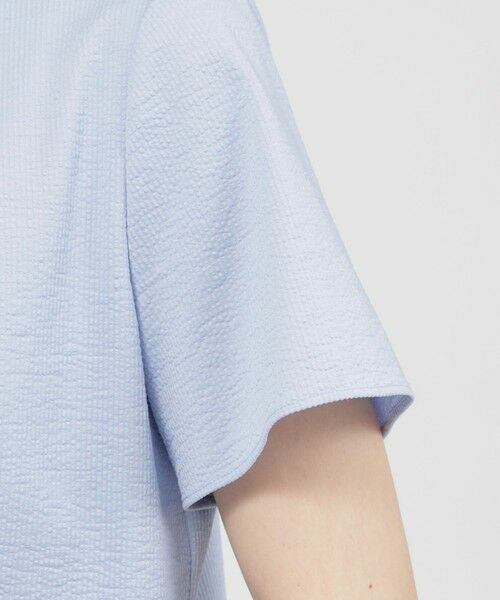 Paul Stuart / ポール・スチュアート カットソー | 【WEB・一部店舗限定】コットンリネンストライプ　プルオーバー | 詳細8