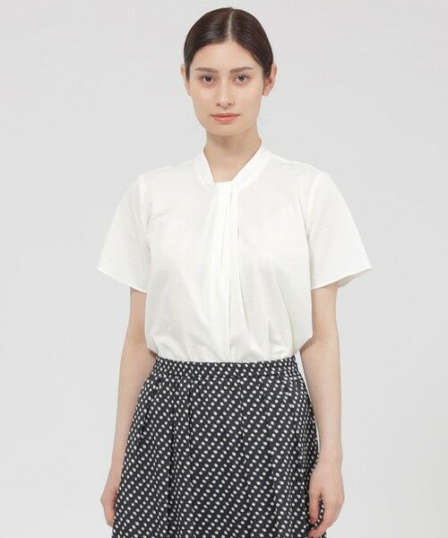 Paul Stuart / ポール・スチュアート カットソー | 【WEB・一部店舗限定】コットンリネンストライプ　プルオーバー | 詳細13